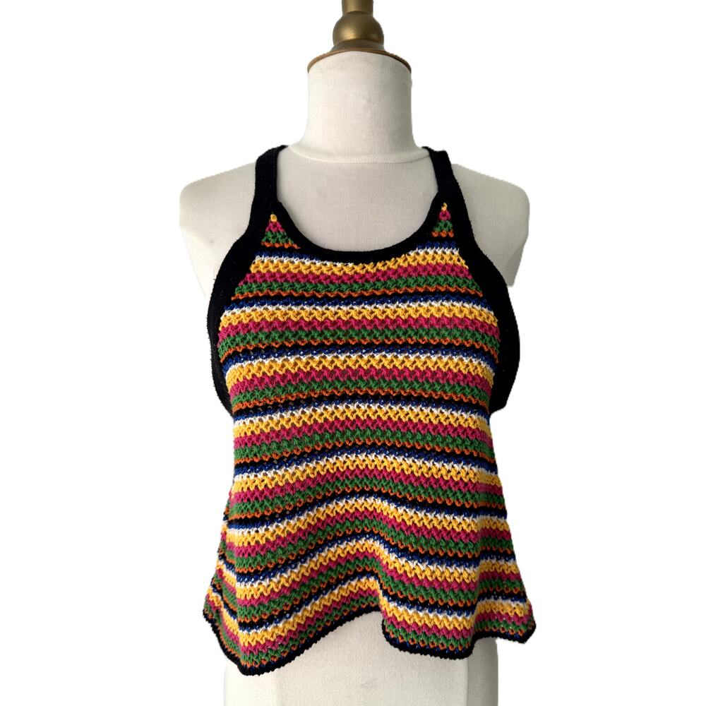 Zara black flip/flounce skirt S